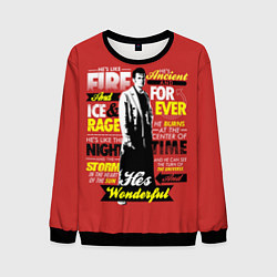 Свитшот мужской Doctor Who, цвет: 3D-черный