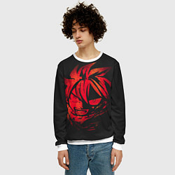 Свитшот мужской Fairy Tail, цвет: 3D-белый — фото 2