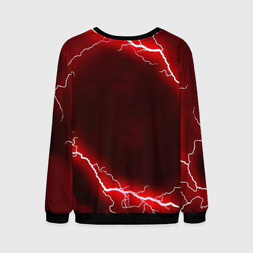 Мужской свитшот АлисА / 3D-Черный – фото 2