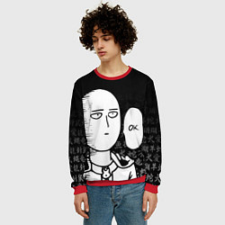 Свитшот мужской ONE-PUNCH MAN, цвет: 3D-красный — фото 2