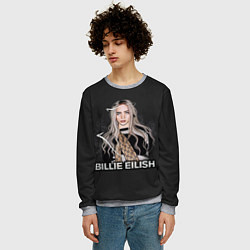 Свитшот мужской BILLIE EILISH, цвет: 3D-меланж — фото 2