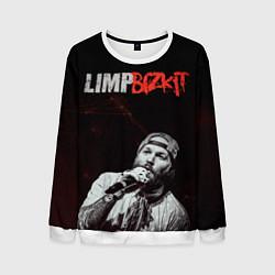 Свитшот мужской Limp Bizkit, цвет: 3D-белый