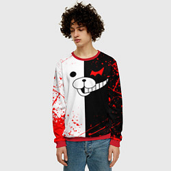 Свитшот мужской MONOKUMA, цвет: 3D-красный — фото 2