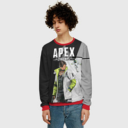 Свитшот мужской Apex Legends, цвет: 3D-красный — фото 2