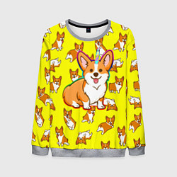 Свитшот мужской Corgi, цвет: 3D-меланж