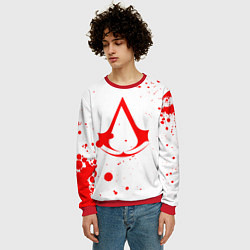 Свитшот мужской Assassin’s Creed, цвет: 3D-красный — фото 2