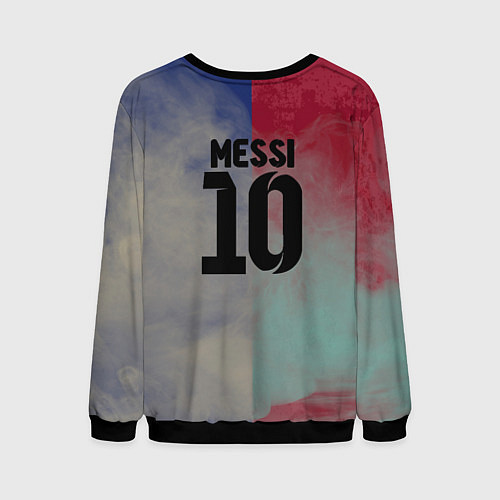 Мужской свитшот Messi / 3D-Черный – фото 2