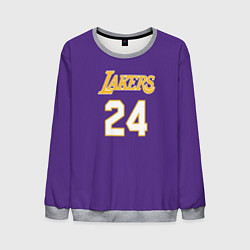 Свитшот мужской Los Angeles Lakers Kobe Brya, цвет: 3D-меланж