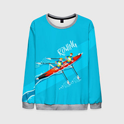 Свитшот мужской Rowers, цвет: 3D-меланж