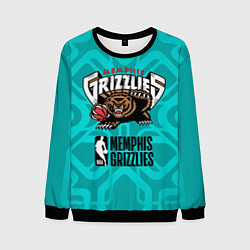 Свитшот мужской Memphis Grizzlies 12, цвет: 3D-черный
