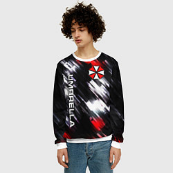 Свитшот мужской UMBRELLA CORPORATION, цвет: 3D-белый — фото 2