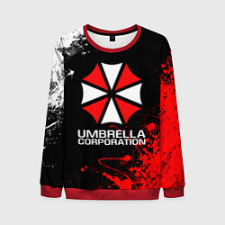 Свитшот мужской UMBRELLA CORPORATION, цвет: 3D-красный