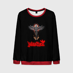 Свитшот мужской Judas Priest, цвет: 3D-красный