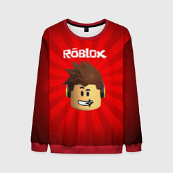 Свитшот мужской ROBLOX, цвет: 3D-красный