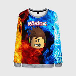 Свитшот мужской ROBLOX, цвет: 3D-меланж