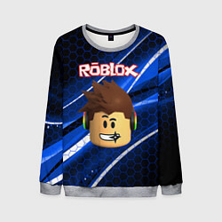 Свитшот мужской ROBLOX, цвет: 3D-меланж