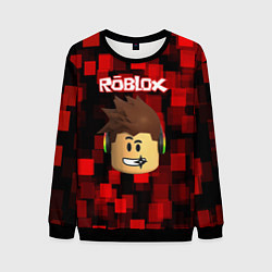 Свитшот мужской ROBLOX, цвет: 3D-черный