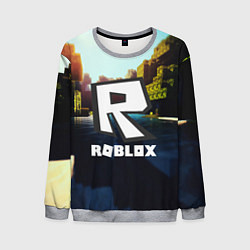 Свитшот мужской ROBLOX, цвет: 3D-меланж