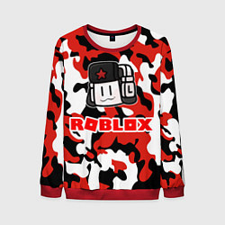 Свитшот мужской ROBLOX, цвет: 3D-красный