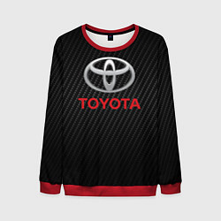 Свитшот мужской TOYOTA, цвет: 3D-красный