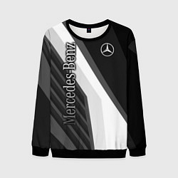 Свитшот мужской Mercedes-Benz, цвет: 3D-черный