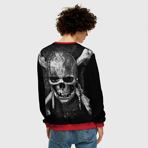 Мужской свитшот Iron Maiden / 3D-Красный – фото 4