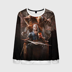 Мужской свитшот КРОВЬ И ВЕДЬМАК