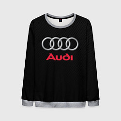 Свитшот мужской AUDI, цвет: 3D-меланж