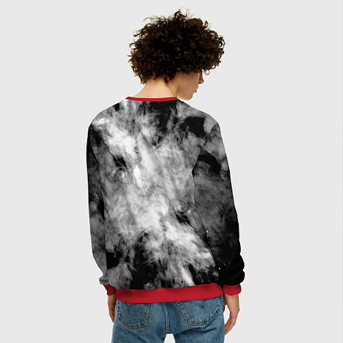 Мужской свитшот THE ELDER SCROLLS / 3D-Красный – фото 4