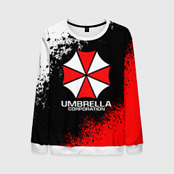 Свитшот мужской RESIDENT EVIL UMBRELLA, цвет: 3D-белый