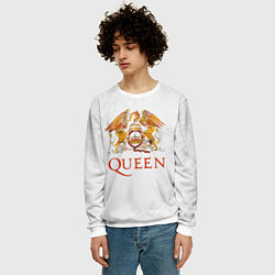 Свитшот мужской Queen, цвет: 3D-белый — фото 2