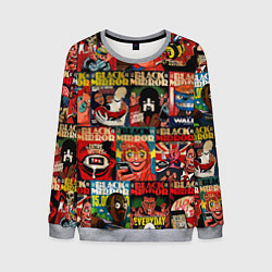 Мужской свитшот ЧЕРНОЕ ЗЕРКАЛО