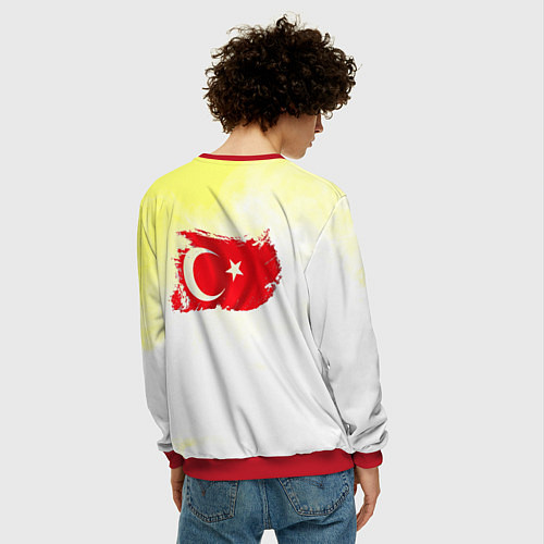 Мужской свитшот Турция / 3D-Красный – фото 4
