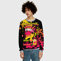 Свитшот мужской Приключения ДжоДжо, цвет: 3D-меланж — фото 2