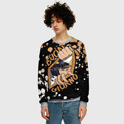 Свитшот мужской JoJo Bizarre Adventure, цвет: 3D-меланж — фото 2