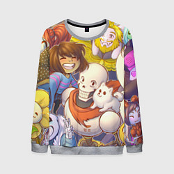 Свитшот мужской UNDERTALE, цвет: 3D-меланж