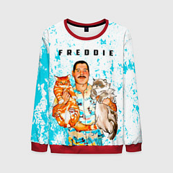 Свитшот мужской Queen, цвет: 3D-красный