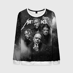 Свитшот мужской Metallica, цвет: 3D-белый