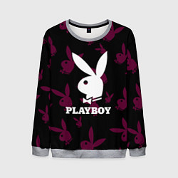 Свитшот мужской PLAYBOY, цвет: 3D-меланж