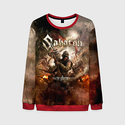 Свитшот мужской Sabaton, цвет: 3D-красный