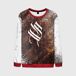 Свитшот мужской Stigmata logo, цвет: 3D-красный