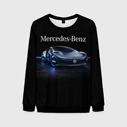 Свитшот мужской MERCEDES, цвет: 3D-черный