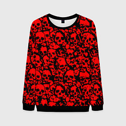Свитшот мужской ЧЕРЕПА, цвет: 3D-черный