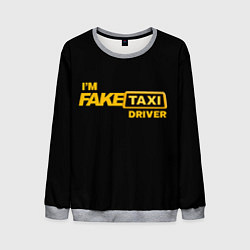 Свитшот мужской Fake Taxi, цвет: 3D-меланж