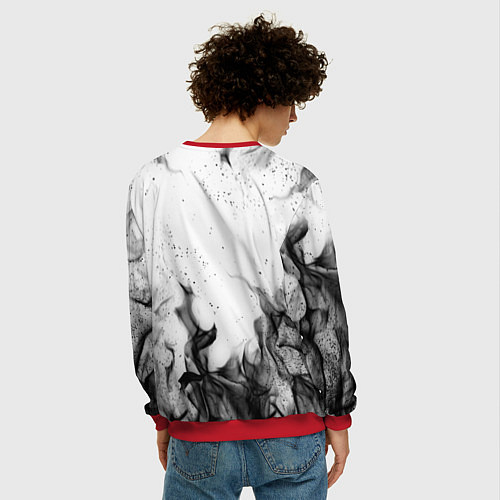 Мужской свитшот SLIPKNOT / 3D-Красный – фото 4