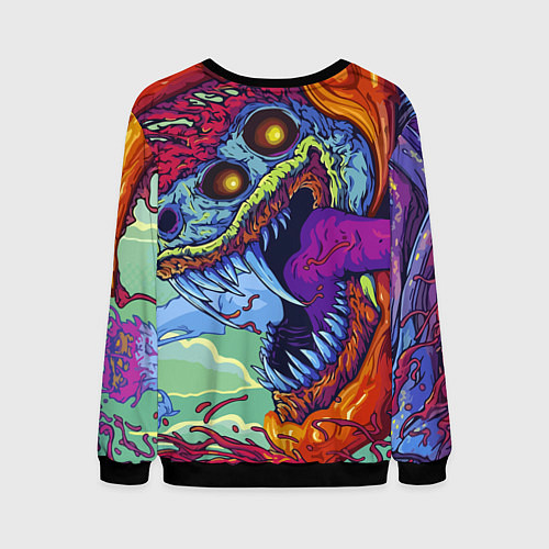 Мужской свитшот HYPERBEAST / 3D-Черный – фото 2