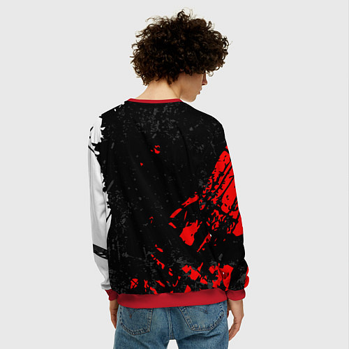 Мужской свитшот METRO EXODUS / 3D-Красный – фото 4