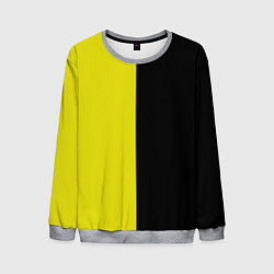 Свитшот мужской BLACK YELLOW, цвет: 3D-меланж