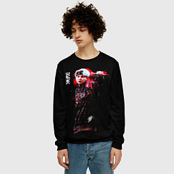 Свитшот мужской BTS, цвет: 3D-черный — фото 2