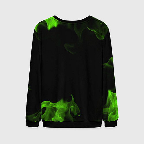 Мужской свитшот Mercedes / 3D-Черный – фото 2